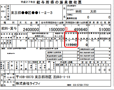 社会保険料等の金額 社会保険料等の金額